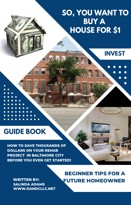 So, You Want to Buy a House For $1 - How to Save Thousands of Dollars on Your Rehab Project in Baltimore City Before You Even Get Started!